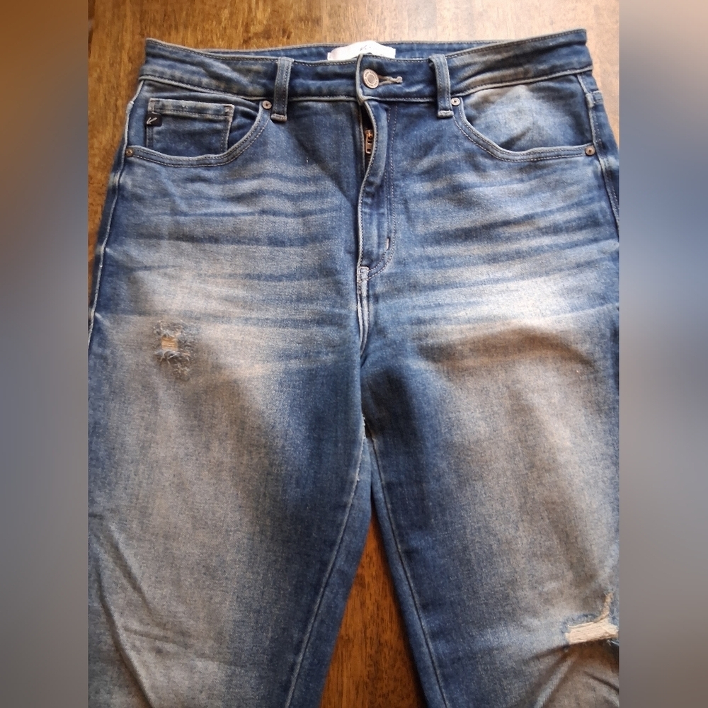 KanCan Medium Wash Disyressed Hem Estilo KC9167QM 13/30 - Picture 2 of 7